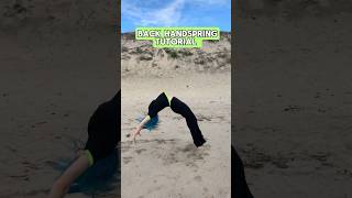 5-Step Back Handspring Tutorial 🤸‍♀️✨ #acrobatics #easy #tutorial