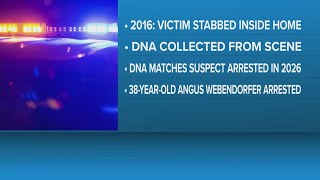 DNA match leads to Canton man's arrest for 2016 Jackson Township home invasion stabbing
