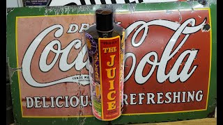 This Is It The Juice - Reveal The Bold Colors of Your Vintage Signs