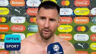 ফাইনাল নিশ্চিত করে অবসরের ‘ইঙ্গিত’ মেসির | Lionel Messi hints at RETIREMENT | CopaAmericaFinal