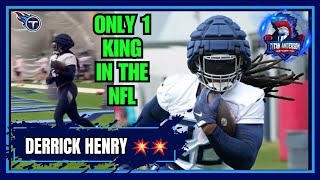DERRICK HENRY Highlights 💥 at Practice! Tennessee Titans Derrick Henry Highlights at Training Camp.