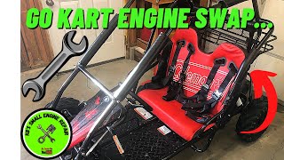 Coleman Go Kart (KT196) Engine Swap