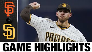 Giants vs. Padres Game Highlights (10/3/22) | MLB Highlights