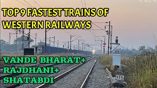 Dangerous 130kmph WAP7 Mumbai Rajdhani+ Shatabdi+ TEJAS+ VANDE BHARAT attacks Umroli-Indian Railways