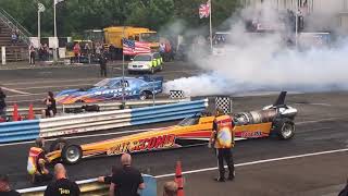 Side by Side jet cars Bull Dog Bash Shakespeare County Raceway 12.08.17