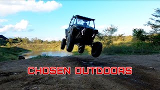 Polaris RZR  XP 1000 Rock \u0026 Trail Edition Jumping Hillclimb \u0026 Mud - Chosen Outdoors