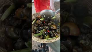 ខ្យងស្ងោរ | ខ្យងស្រែ #youtubeshorts #shortsvideo #shortvideo #cooking #food #cook #shortsfeed