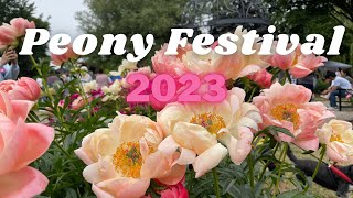 Peony Flower Blossoms | Peony Festival in Toronto Canada |Oshawa Valley Botanical Gardens #peony