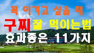 골프 칠 때 구찌 잘 넣는 법/How to Interrupt an Enemy's Golf Shot with Words and Actions