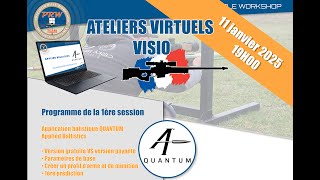 Atelier virtuel application balistique Quantum