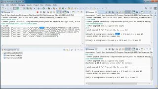Peer-to-peer (P2P) + Diffie Hellman Key Exchange (DHKE) + JAVA (public version)