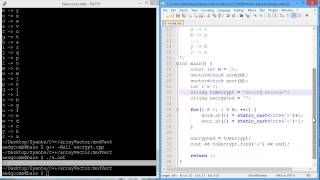 Programming example: Modifying a vector