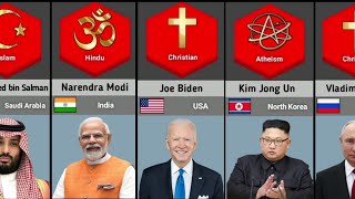 World Leaders Religion From Different Countries | Religion Of World Leaders From Different Countries
