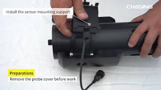 How to install and use CHASING Multi-parameter Sonde | CHASING UNDERWATER DRONE