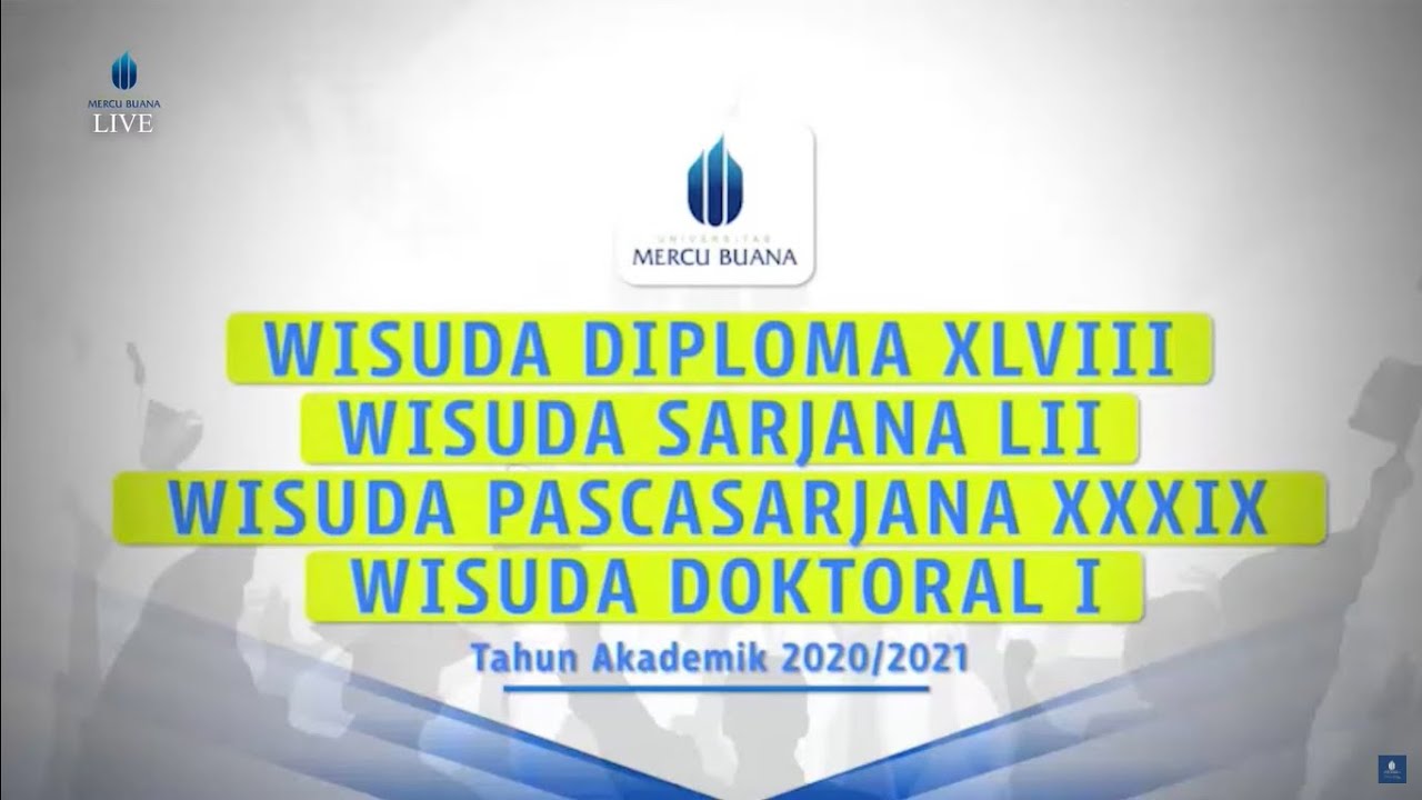 Wisuda Virtual Umb Februari 2021 Youtube