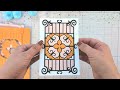 ornate gate paper piecing card ideas