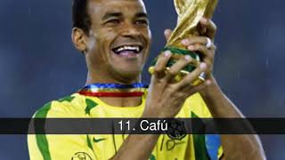Los mejores jugadores de fútbol Brasileños de la historia