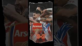 አርሰናል 3-2 ክሪስታል ፓላስ #arsenal #crystalpalace #carabaocup #football #semifinal