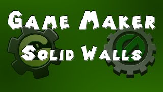 Game Maker Tutorial - Making Walls Solid