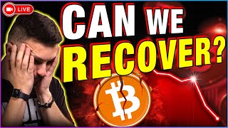 🔴LIVE Bitcoin CRASH! What Should You Do Next?