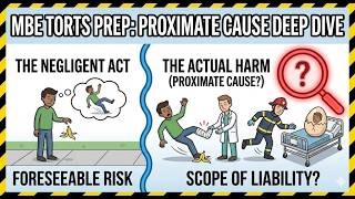 MBE Torts Masterclass: proximate cause.