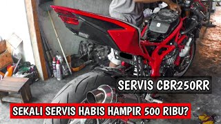 PILIH SERVIS DI BENGKEL RESMI ATAU NON RESMI ? | MOTOVLOG CBR250RR