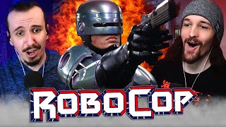 ROBOCOP (1987) MOVIE REACTION!! - First Time Watching!