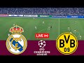 [LIVE] Real Madrid vs Borussia Dortmund. UEFA Champions League 24/25 Full Match-VideoGame Simulation