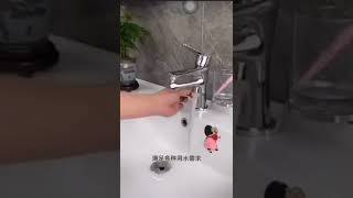 大角度1080°萬向旋轉 機械臂水龍頭 出水延伸器 洗手/潔面/漱口起泡節水高手 兩檔水花洗漱神器