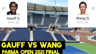 Coco Gauff vs Qiang Wang | Parma Open 2021
