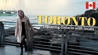 My First Time in CANADA 🤩 Toronto's Must-Try Food \u0026 Road Trip to Niagara Falls + Blue Mountain