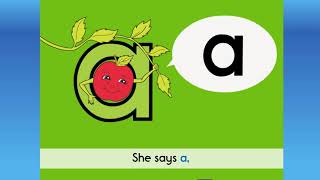 Letterland Phonic Compilation: Alphabet Letter A (long and short vowels) Stories, Songs, & Writings.
