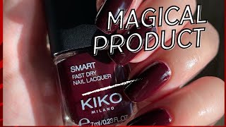 KIKO Milano fast drying nail polish review @KikocosmeticsItOfficial #kikomilano #kiko #fastdrying