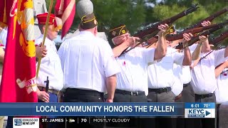 Local communities honor the fallen on Memorial Day