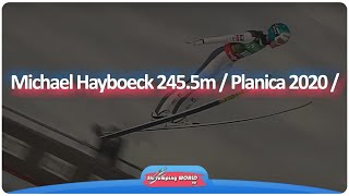 Michael Hayboeck 245.5m / Planica 2020