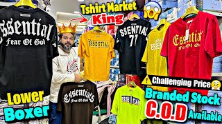 भारत के Tshirt के बादशाह से खरीदे Tshirt, Lower, Boxer Challenging Price में🔥🔥 Delhi Tshirt Market