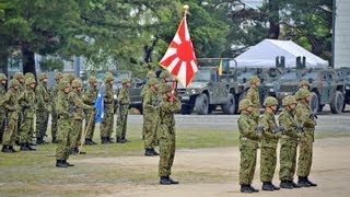 【陸上自衛隊】平成25年 新発田駐屯地 創設60周年記念行事 観閲行進 2013/05/12