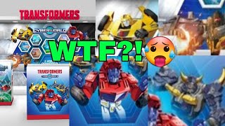 LEAKED Transformers Cyberworld Designs Of GRIMLOCK, MEGABULL, OPTIMUS, BUMBLEBEE!!!