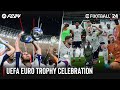 EA SPORTS FC 24 vs eFootball 2024 | UEFA Euro 2024 Trophy Celebration