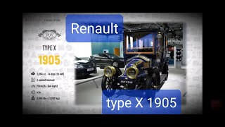 RENAULT #7 Type X 1905