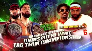 WWE Money In The Bank 2022 Full and Official Match Card V1