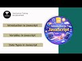 Introduction to JavaScript | Variables & Data Types (ServiceNow)