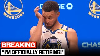 1 MINUTE AGO: Steph Curry STUNS Fans With Emotional Farewell To Golden State Warriors