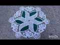 aadi velli easy rangoli design traditional rangoli design 5*3🦋🦋