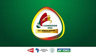 All Africa Mixed Team Championships 2025 - Day 2 - Noon session - TV Court