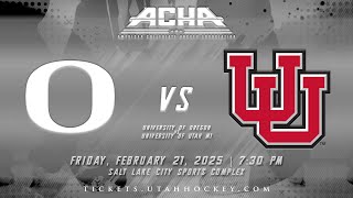 02/21: OREGON vs UTAH M1