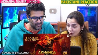 Pakistani Couple Reacts To Akhanda Hindi Trailer | Nandamuri Balakrishna | Boyapati Srinu