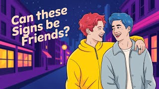 Are Virgo and Aries Compatible as Friends