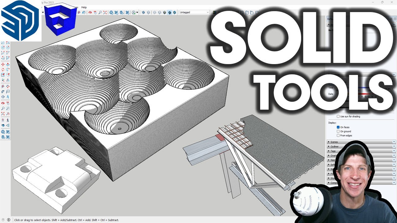 The Ultimate Guide To Solid Modeling In Sketchup Solid Tools Tutorial