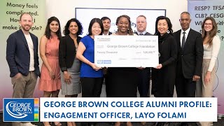 Alumni Profile: Engagement Officer Layo Folami | George Brown College